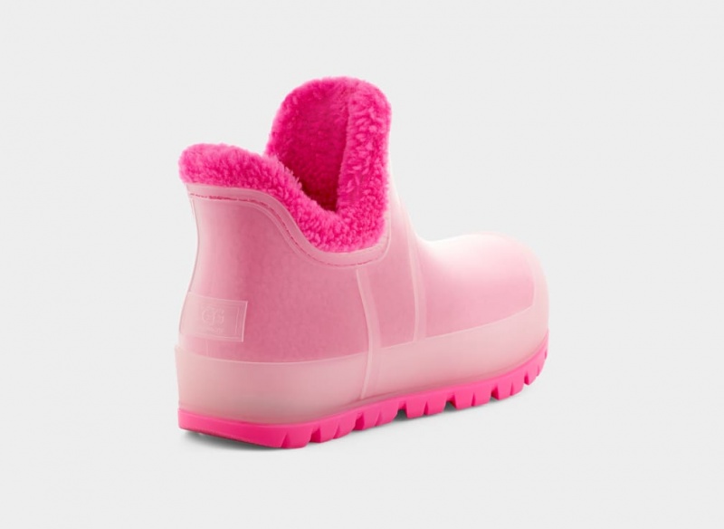 Ugg Raincloud Clear Ženske Cizme Roze | UTO941325