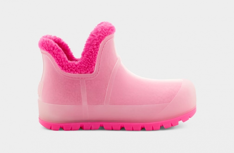 Ugg Raincloud Clear Ženske Cizme Roze | UTO941325