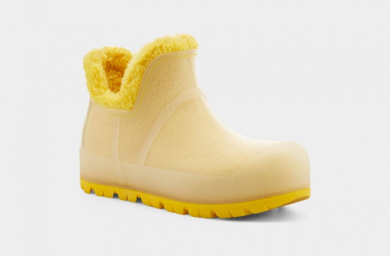 Ugg Raincloud Clear Ženske Cizme Žute | AJF279368