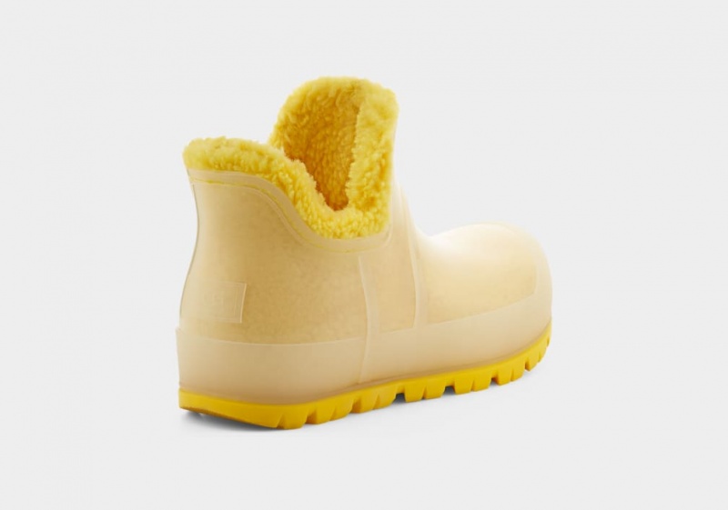 Ugg Raincloud Clear Ženske Cizme Žute | AJF279368