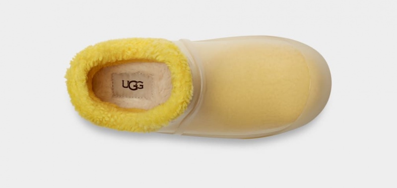 Ugg Raincloud Clear Ženske Cizme Žute | AJF279368