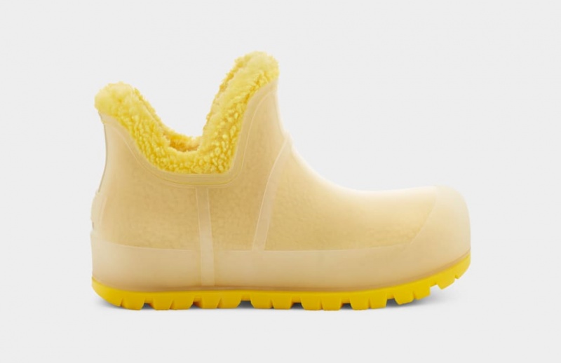 Ugg Raincloud Clear Ženske Cizme Žute | AJF279368