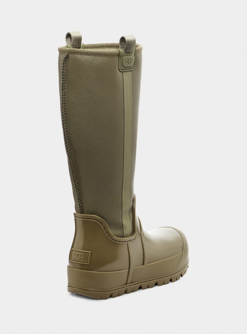 Ugg Raincloud Tall Ženske Cizme Maslinasto Zelene | EYT692537