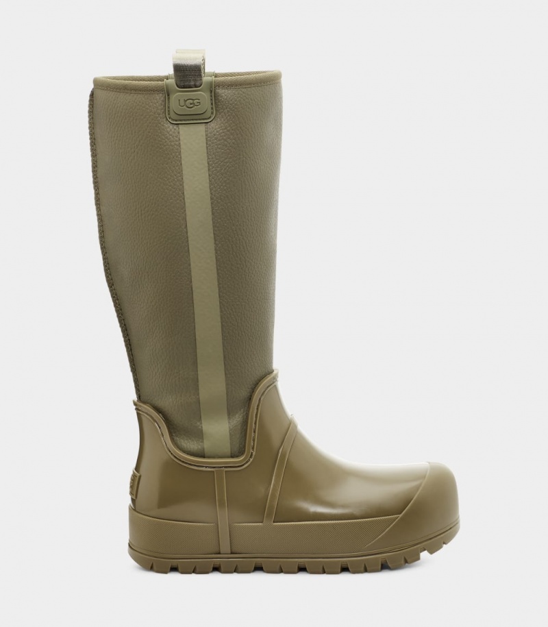 Ugg Raincloud Tall Ženske Cizme Maslinasto Zelene | EYT692537