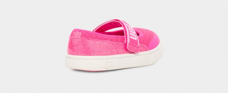 Ugg Rennon Skimmer Glitter Dječje Patike Roze | AVY148097