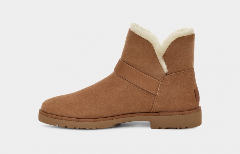 Ugg Romely Buckle Ženske Cizme Smeđe | BXQ109285