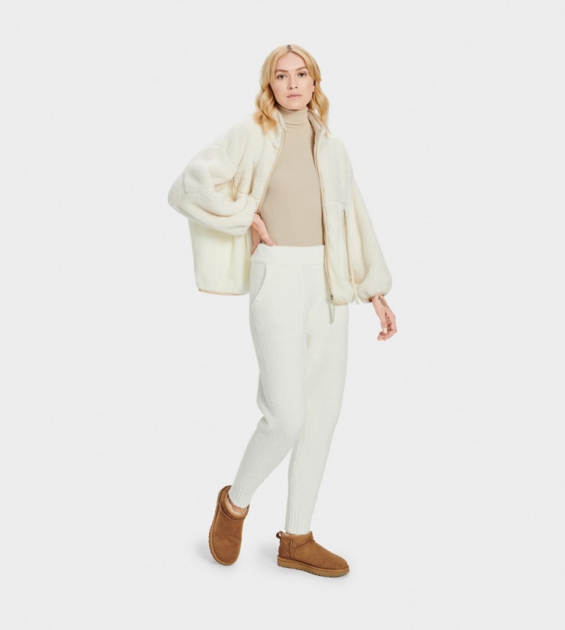 Ugg Safiya Ženske Jogger Hlače Krem | NWC534791