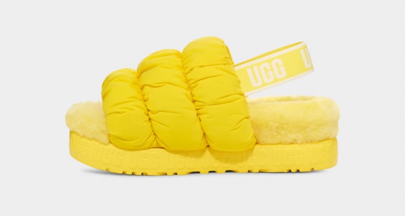 Ugg Scrunchita Ženske Sandale Žute | SRO572081