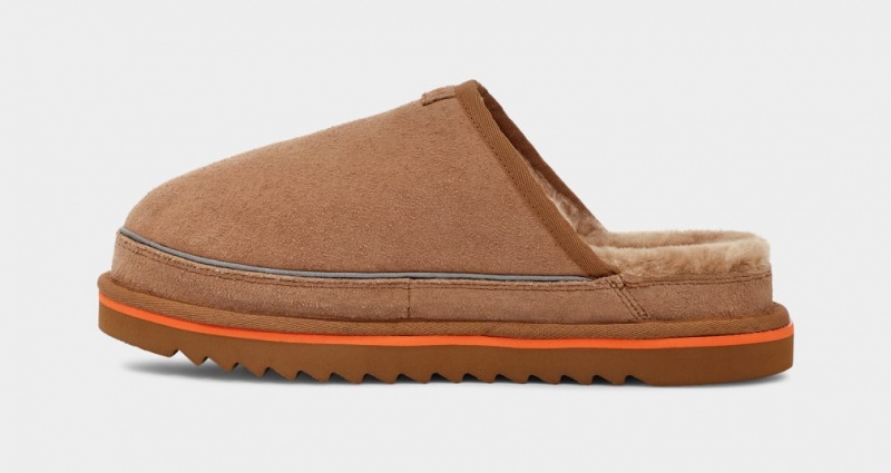 Ugg Scuff Cali Wave Muške Mokasinke Smeđe Narančaste | WGV162903