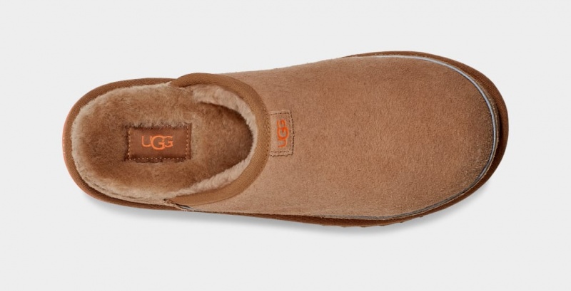 Ugg Scuff Cali Wave Muške Mokasinke Smeđe Narančaste | WGV162903