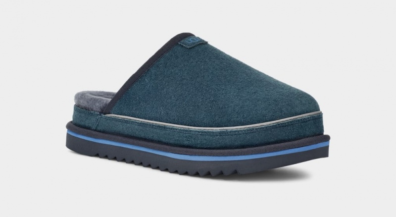 Ugg Scuff Cali Wave Muške Papuče Plave | XTH906428