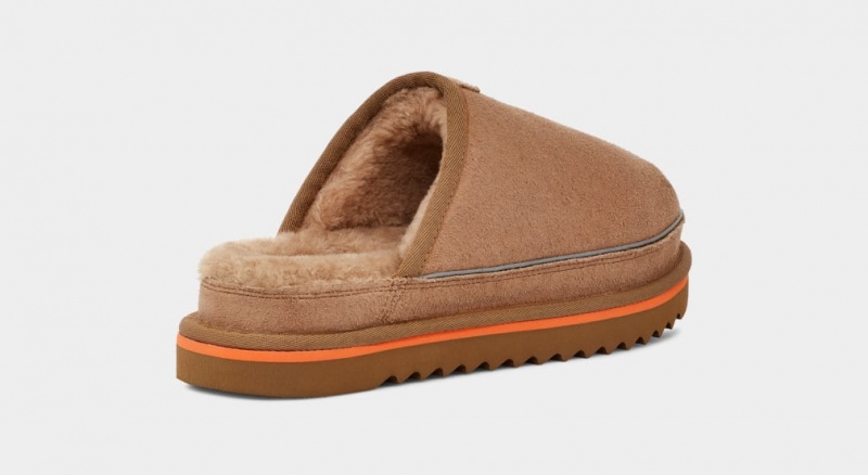 Ugg Scuff Cali Wave Muške Papuče Smeđe Narančaste | RHS259416