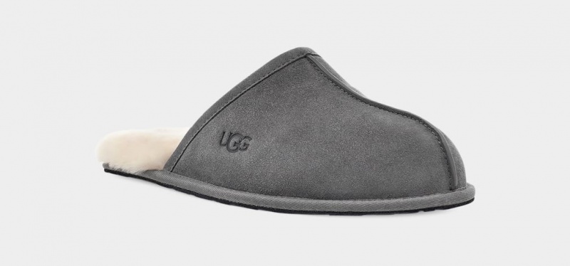 Ugg Scuff Muške Papuče Tamno Sive | QXI213540