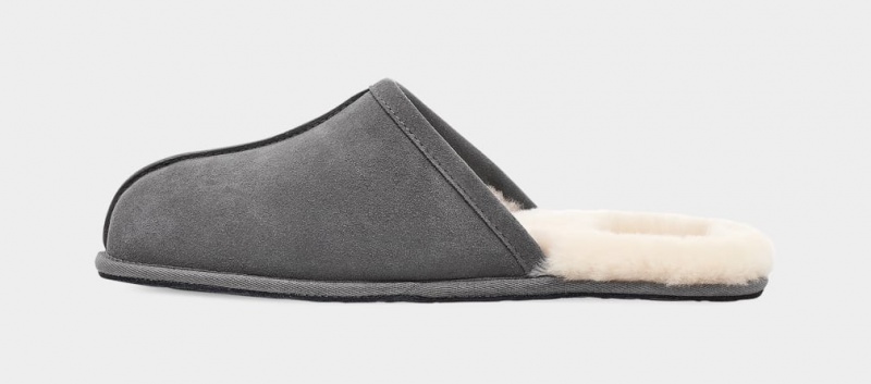 Ugg Scuff Muške Papuče Tamno Sive | QXI213540