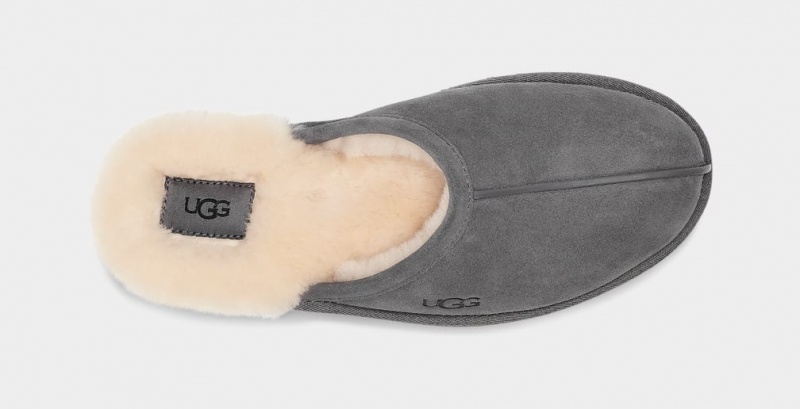 Ugg Scuff Muške Papuče Tamno Sive | QXI213540