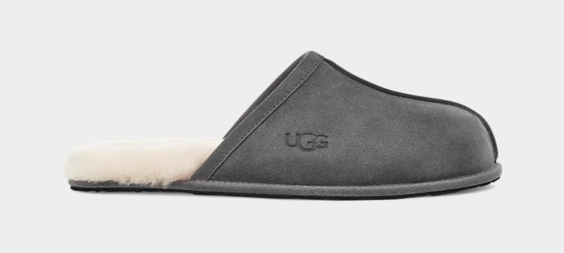 Ugg Scuff Muške Papuče Tamno Sive | QXI213540