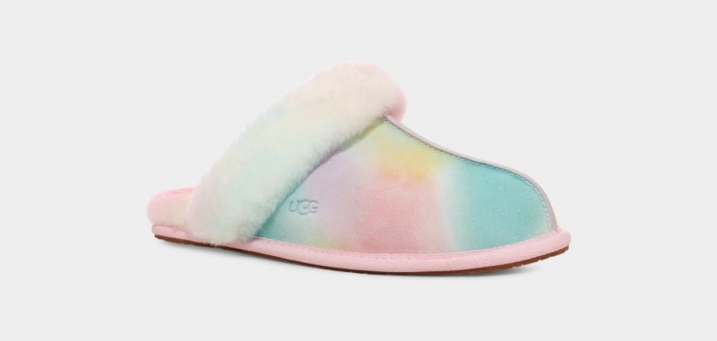 Ugg Scuffette II Watercolors Ženske Papuče Visebojne | OTC458012