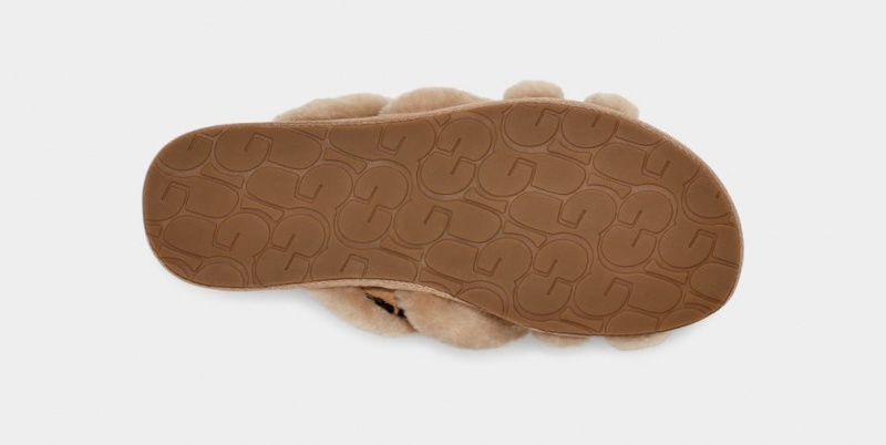 Ugg Scuffita Spotty Ženske Papuče Bež | XRF809324