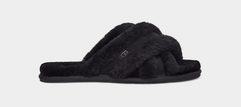 Ugg Scuffita Ženske Papuče Crne | DSV783120