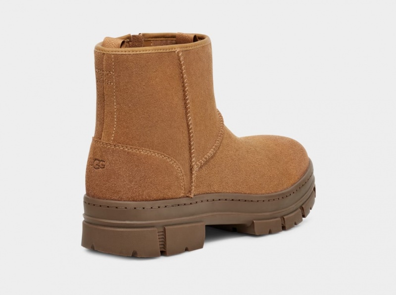 Ugg Skyview Classic Pull-On Suede Muške Cizme Smeđe | GLO374801