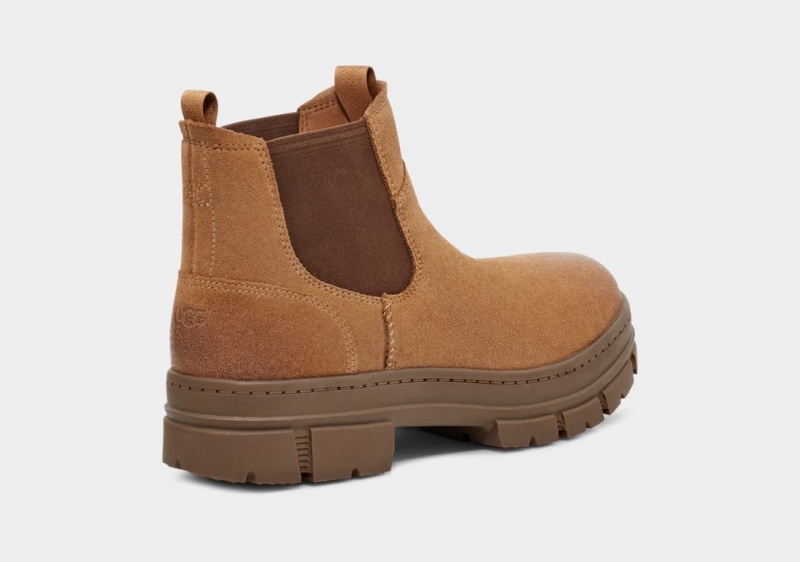 Ugg Skyview Suede Muške Chelsea Čizme Smeđe | CVK827905