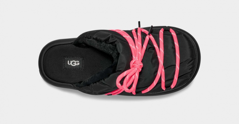 Ugg Spaceslider Tech Ženske Mokasinke Crne | HQY490763