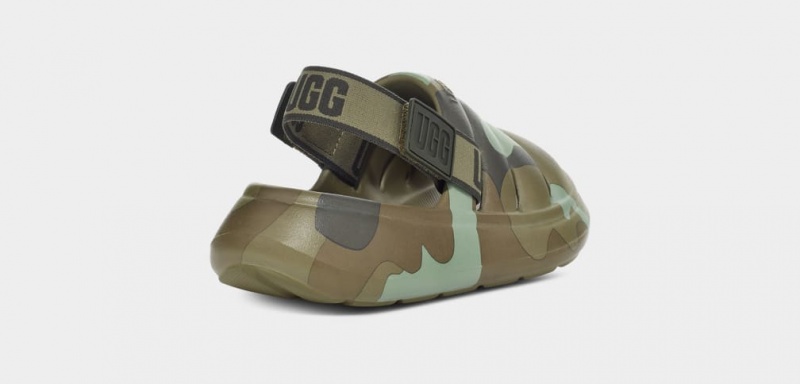 Ugg Sport Yeah Camopop Dječje Sandale Zelene | HTB604389