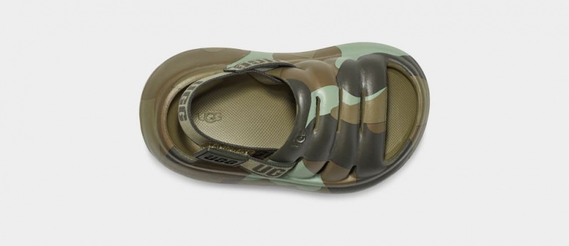 Ugg Sport Yeah Camopop Dječje Sandale Zelene | YQW746350