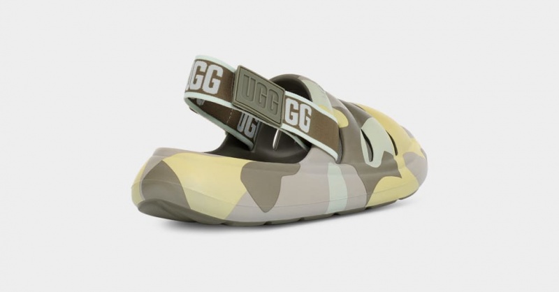 Ugg Sport Yeah Camopop Ženske Sandale Zelene | FYO170238