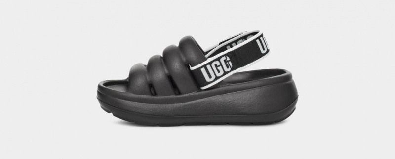 Ugg Sport Yeah Dječje Sandale Crne | PEH257930