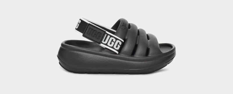 Ugg Sport Yeah Dječje Sandale Crne | PEH257930