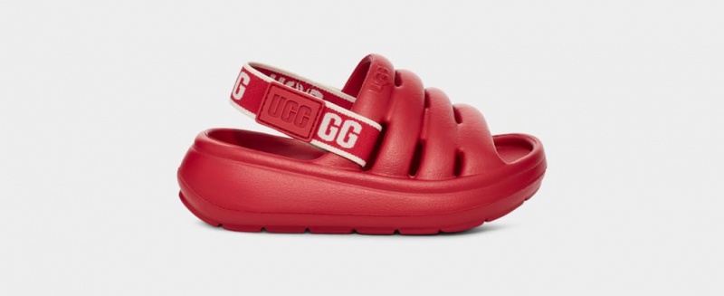 Ugg Sport Yeah Dječje Sandale Crvene | YWM354981