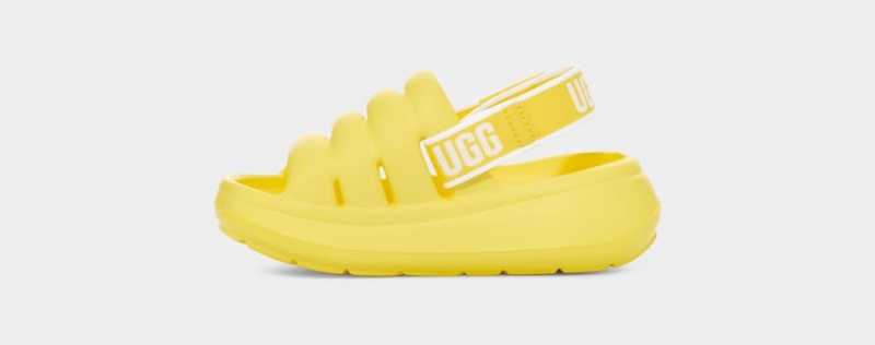 Ugg Sport Yeah Dječje Sandale Žute | CJD467859