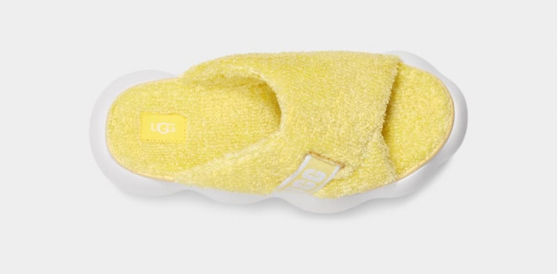 Ugg Sugarcloud Ženske Natikače Žute | MTI017389