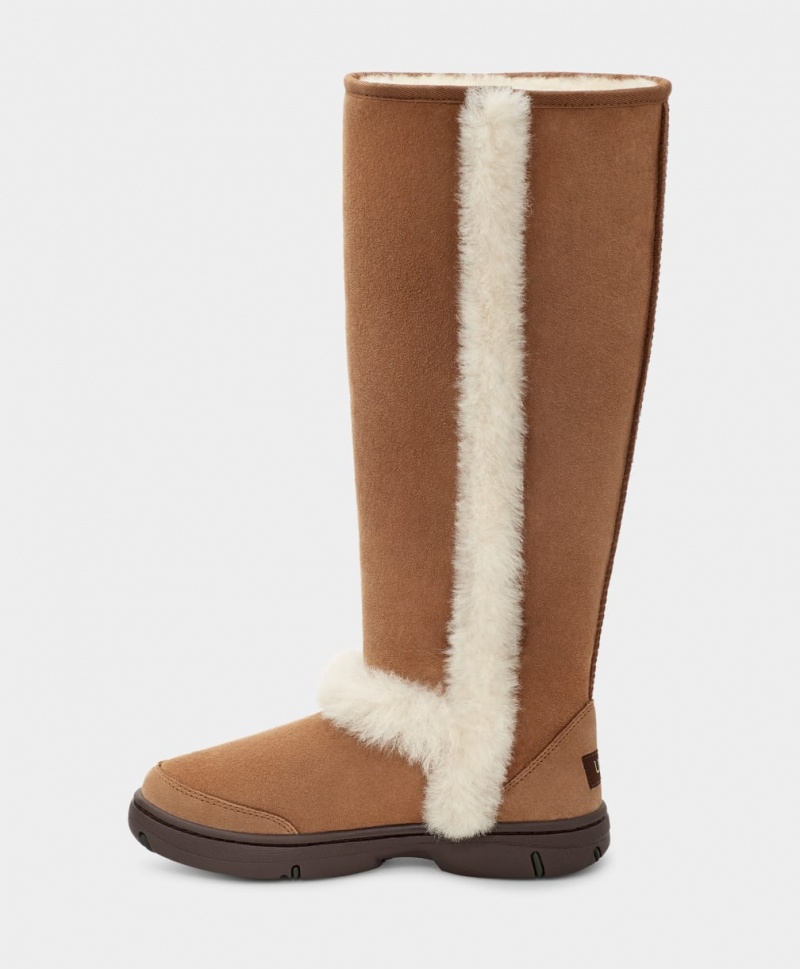 Ugg Sunburst Extra Tall Ženske Cizme Smeđe | YKP179864