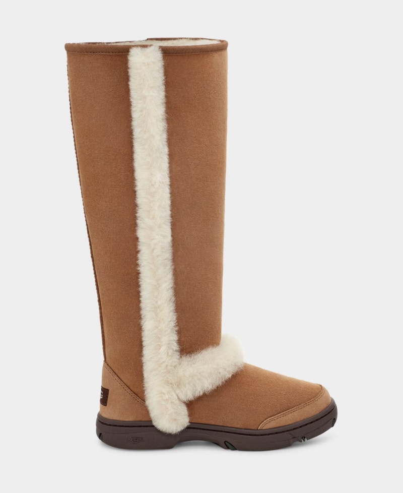 Ugg Sunburst Extra Tall Ženske Cizme Smeđe | YKP179864