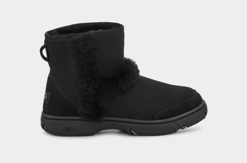 Ugg Sunburst Mini Ženske Cizme Crne | KUM713548