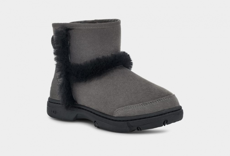 Ugg Sunburst Mini Ženske Cizme Sive | SXU942065