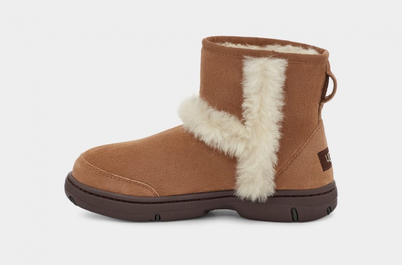 Ugg Sunburst Mini Ženske Cizme Smeđe | XDG894631