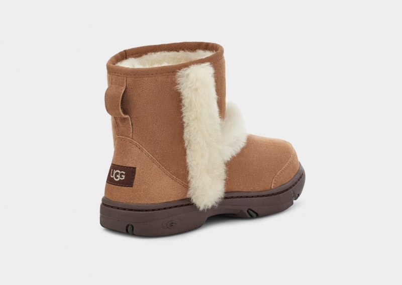 Ugg Sunburst Mini Ženske Cizme Smeđe | XDG894631