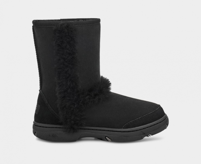 Ugg Sunburst Ženske Cizme Crne | PLA250134