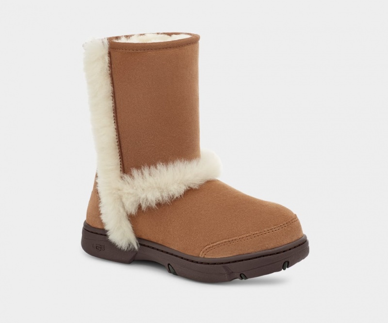 Ugg Sunburst Ženske Cizme Smeđe | YCH107968