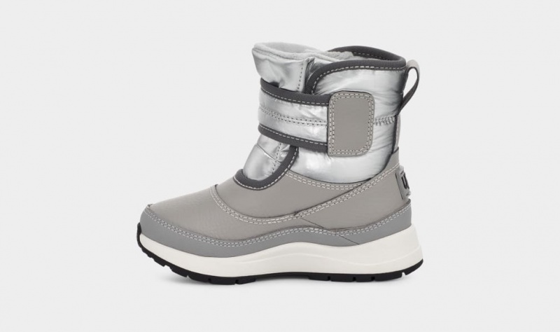 Ugg Taney Weather Metallic Dječje Cizme Srebrne | TRP182634