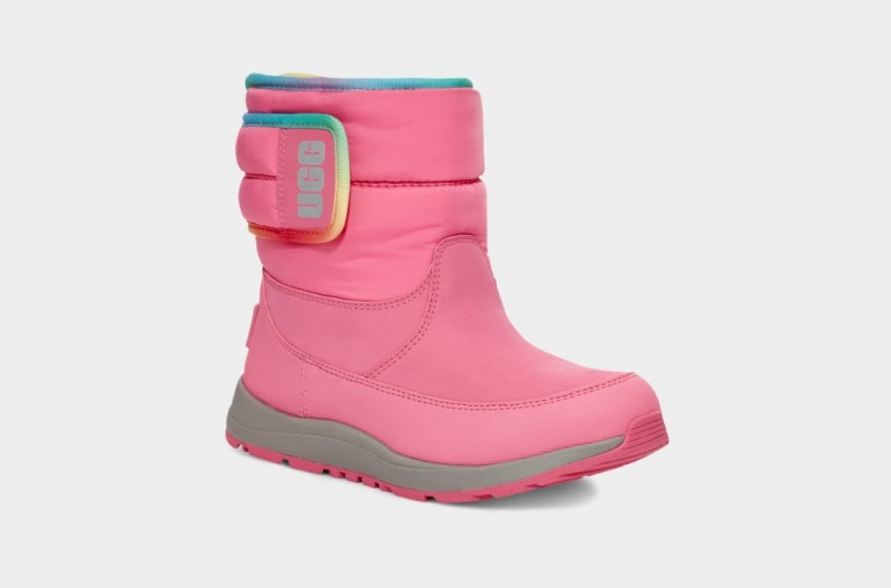 Ugg Toty Weather Rainbow Dječje Cizme Roze Roze Visebojne | ZMS043167