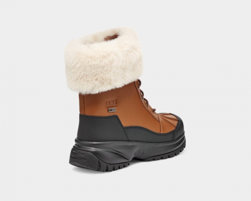 Ugg Yose Fluff Ženske Cizme Smeđe | XLO543720