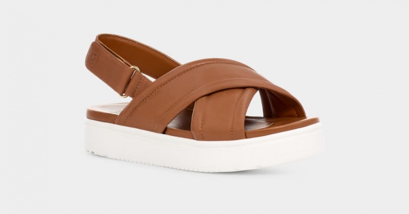 Ugg Zayne Slingback Ženske Sandale Kaki Boja | PTV342160