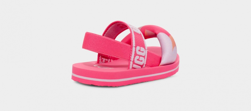 Ugg Zuma Sling Camopop Dječje Sandale Roze | NVD837150